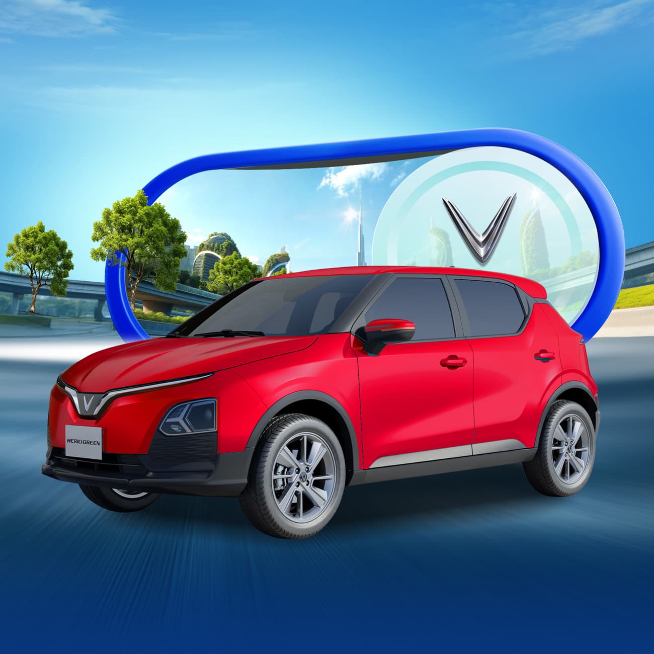 vinfast hariox 13 Herio Green